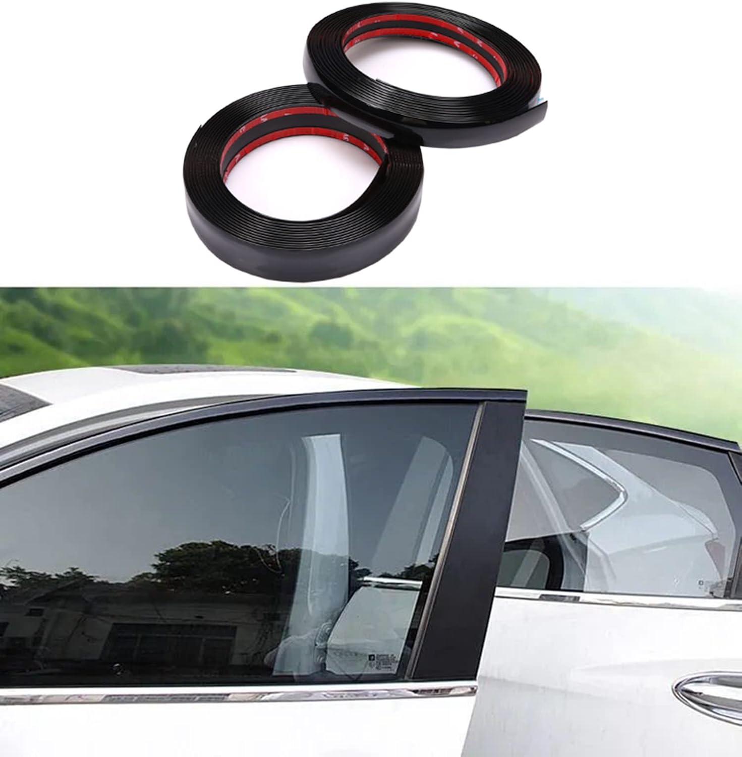 Kelay 20mmx5m Chrome Strip Chrome Trim, Car Chrome Detail Edging Strip