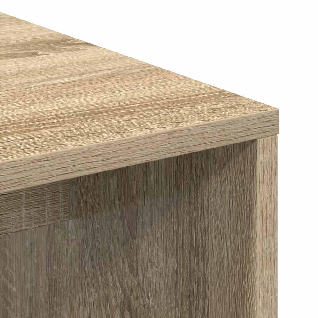 Generisch Schreibtisch Sonoma-Eiche 102 x 50 x 124 cm Holzwerkstoff,Möbel,Büromöbel,Schreibtische-869356
