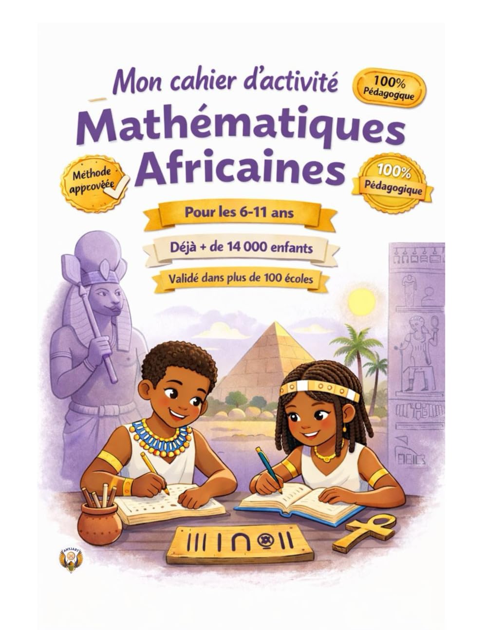 mon cahiers avec pleins d'activités de mathématiques africaines