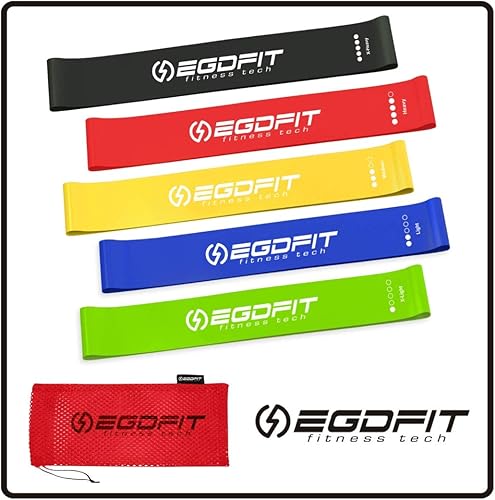 Bandas resistentes al entrenamiento  Juego de 5 bandas de resistencia  Equipo de entrenamiento en casa  Conjuntos de entrenamiento para mujeres y