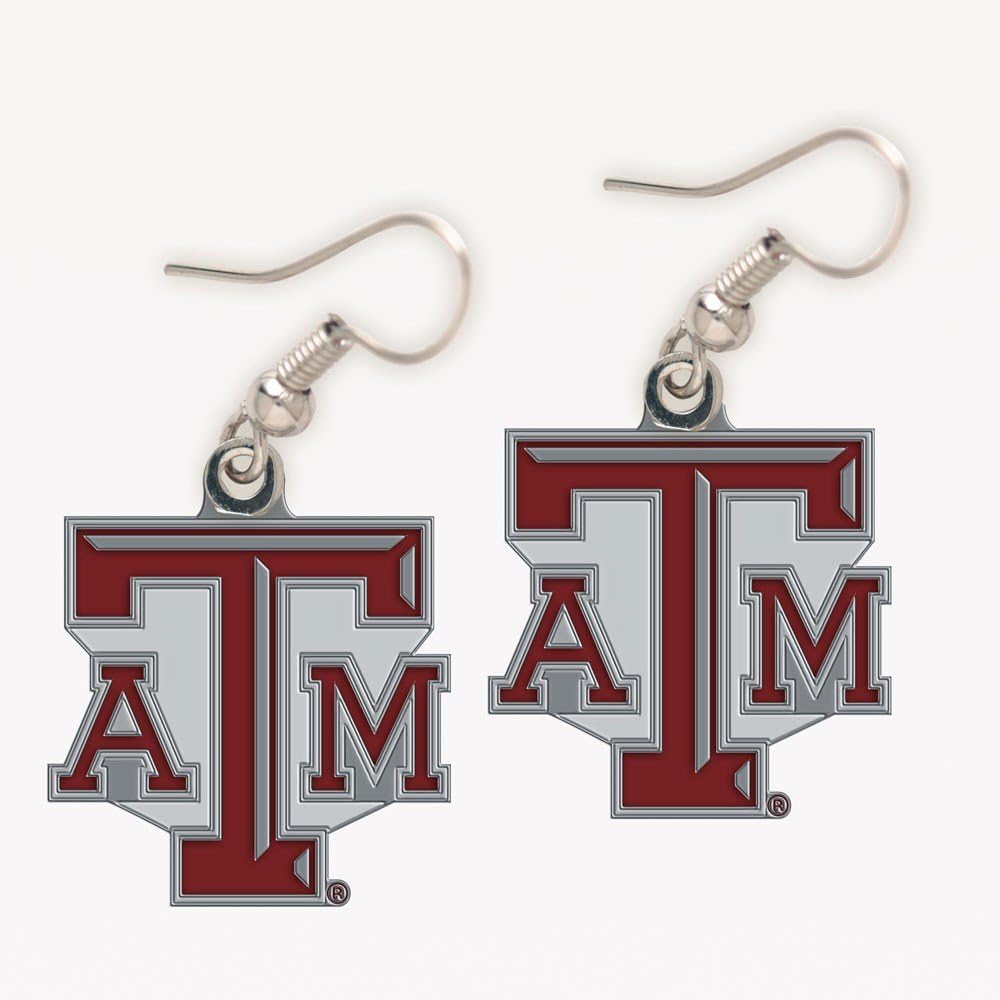 Wincraft NCAA Earrings Jewelry Card