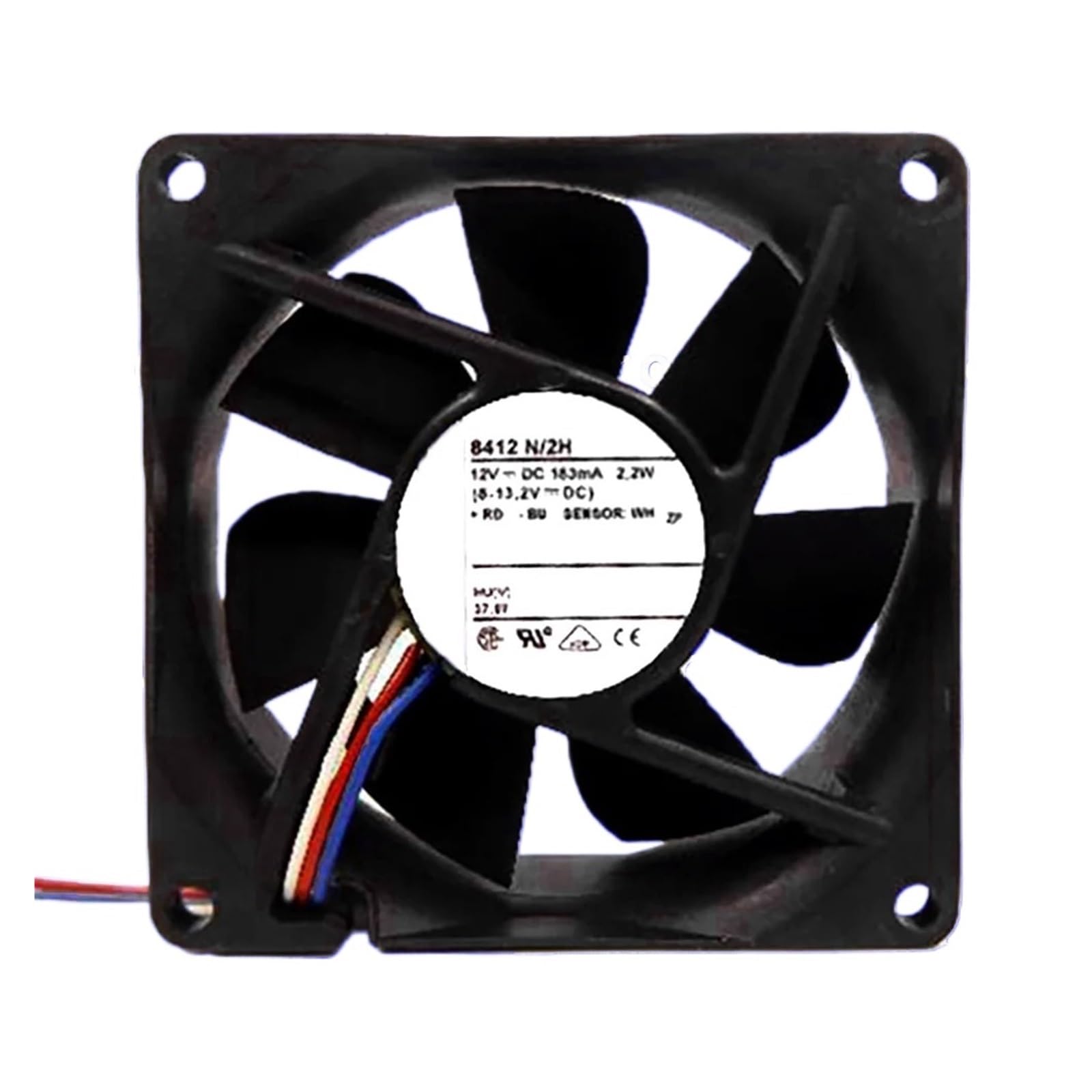 OKEWGHFL 8412N/2H 12VDC 2.2W COOLING FAN 8025 80 * 80 * 25MM