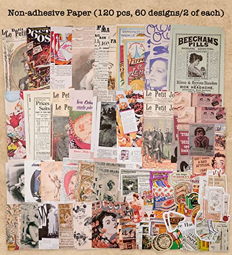 Knaid KDST059 Vintage Scrapbook Supplies Pack  thumb #4