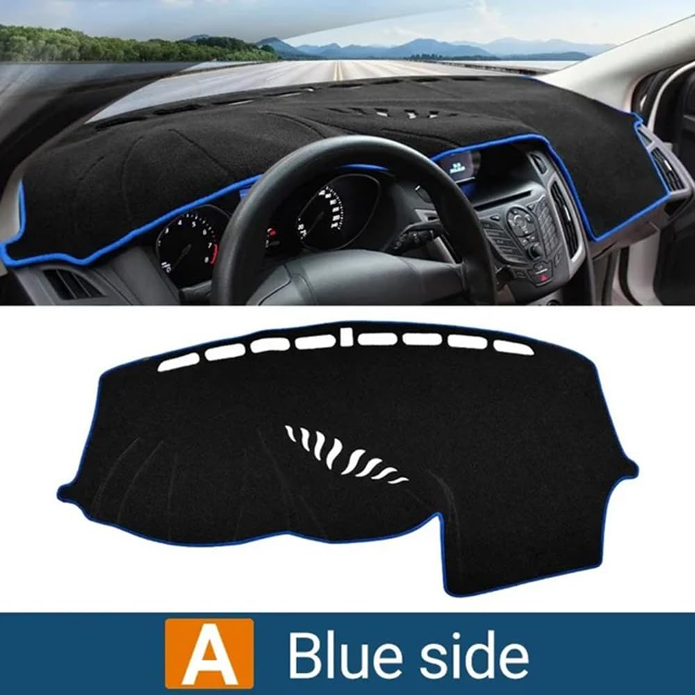 OLLWBYDM Auto Dashboard Cover Mat Zonnescherm Bescherm Tapijt Anti-Glare, voor Focus 2012-2017 OLLWBYDM Auto Dashboard Cover Mat Zonnescherm Bescherm Tapijt Anti-Glare, voor Focus 2012-2017
