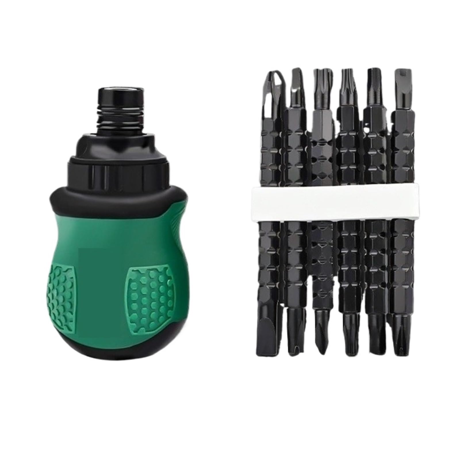 Eretyret Screwdriver Set Mini Ratchet One Word S Manual Magnetic Phillips Slotted Telescopic Double Head Screw Driver Bits Repair Tools Easy To Carry(Screwdriver Set)