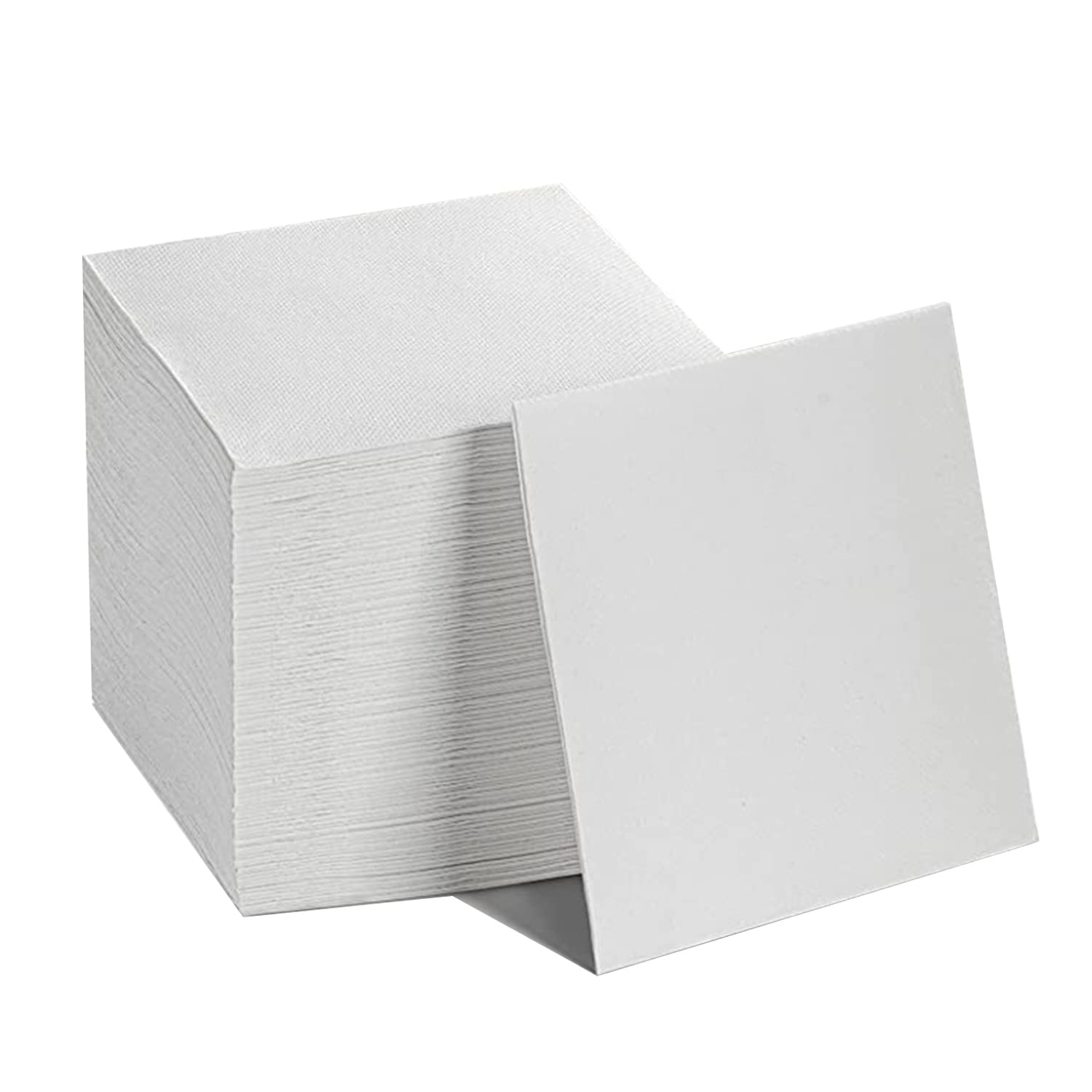AH AMERICAN HOMESTEAD Cocktail-Servietten – 100 Stück, 12x12 Cm, Saugstark & Fusselfrei – Für Hochzeit, Party, Bar