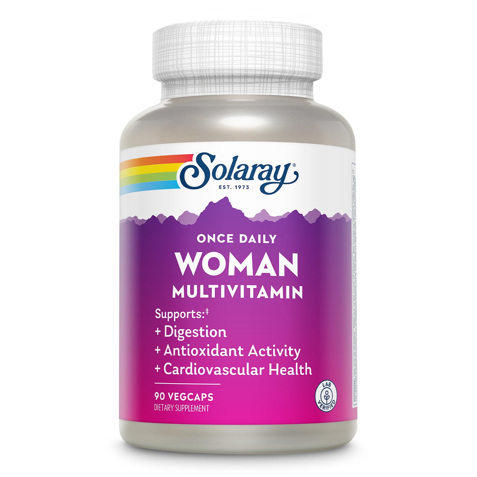SOLARAYOnce Daily, Woman, Multi-Vita-Min, 90 Veggie Caps
