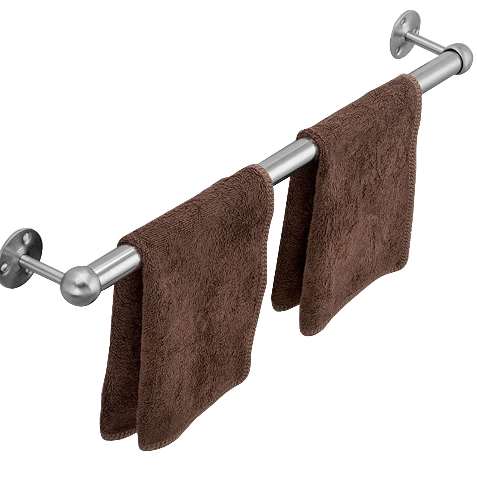 DKRAHRJJ Towel Bar Rail, Stainless Steel Bath Towel Holder Rack for Kitchen and Bathroom/90Cm