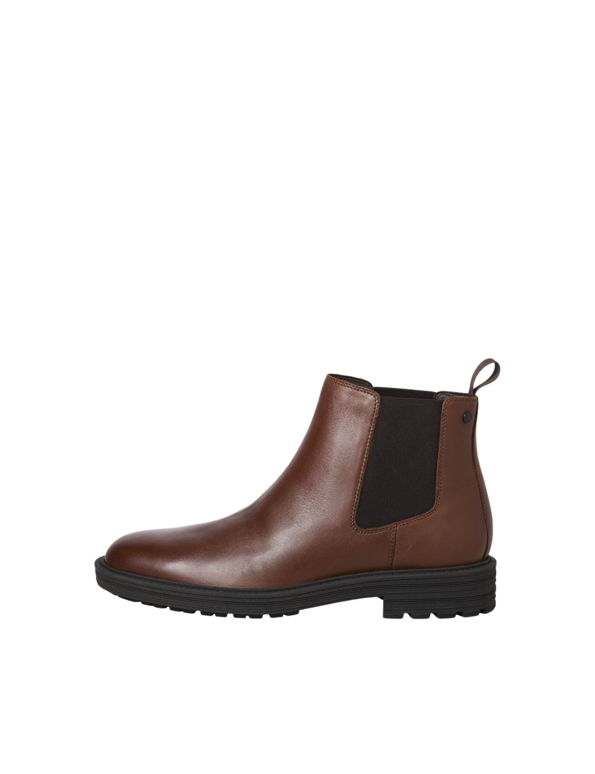 JACK & JONES Herren Jfwhoskins Leather Chelsea Sn