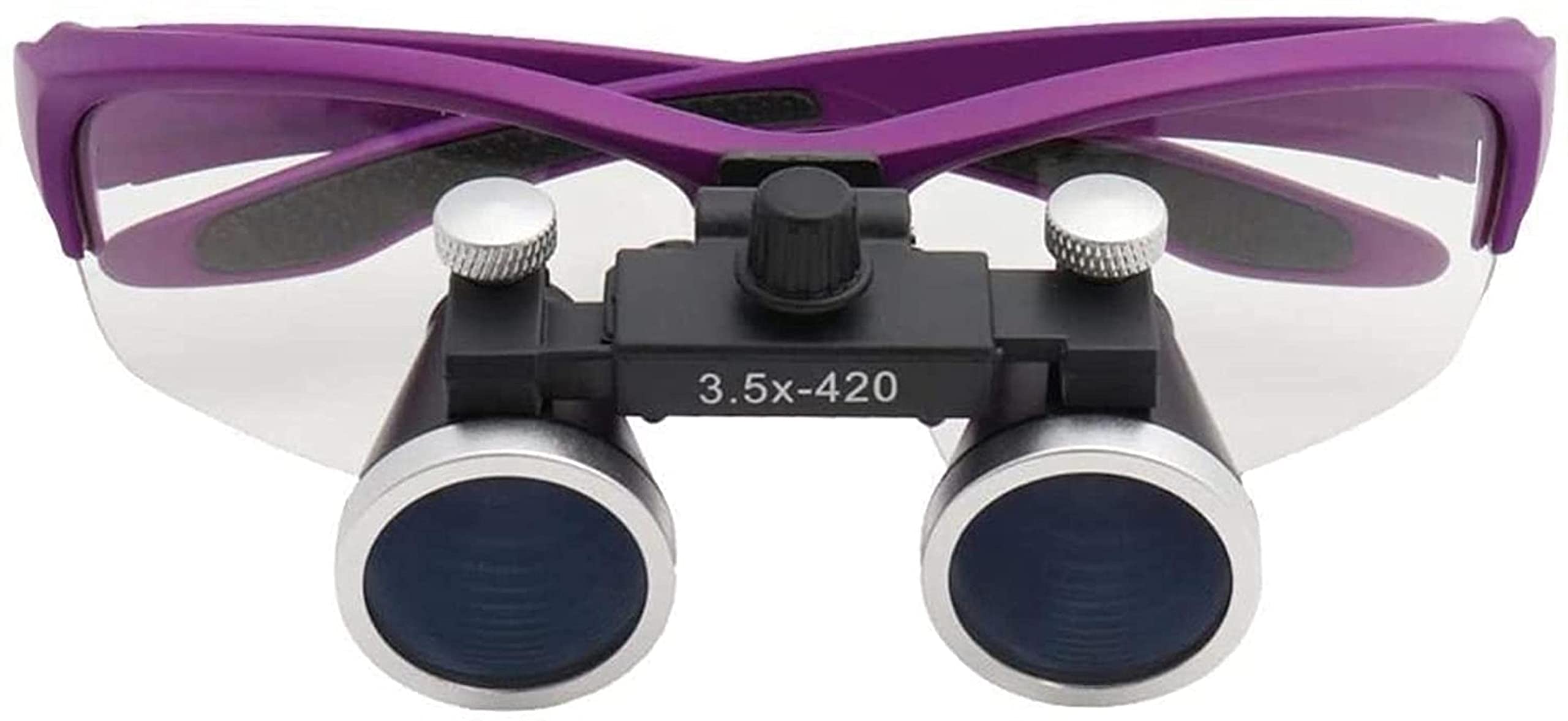 Lupa Dental de 2,5X/3,5X420mm, Lupa de Laboratorio Dental, Aumento Binocular, Lupa Dental, Lupa quirúrgica para cirugía