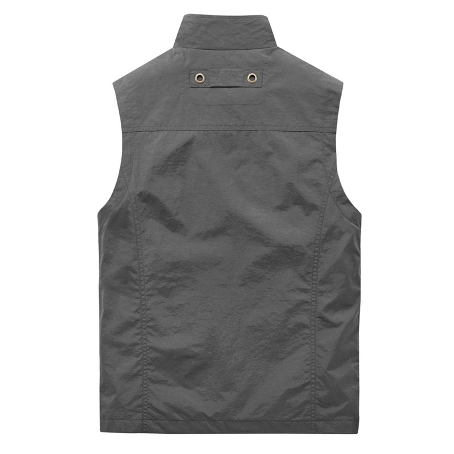 Chaleco Multibolsillos para Hombre Chaleco Transpirable Sin Mangas Chaqueta Casual Pesca Fotografía Chaleco Viaje