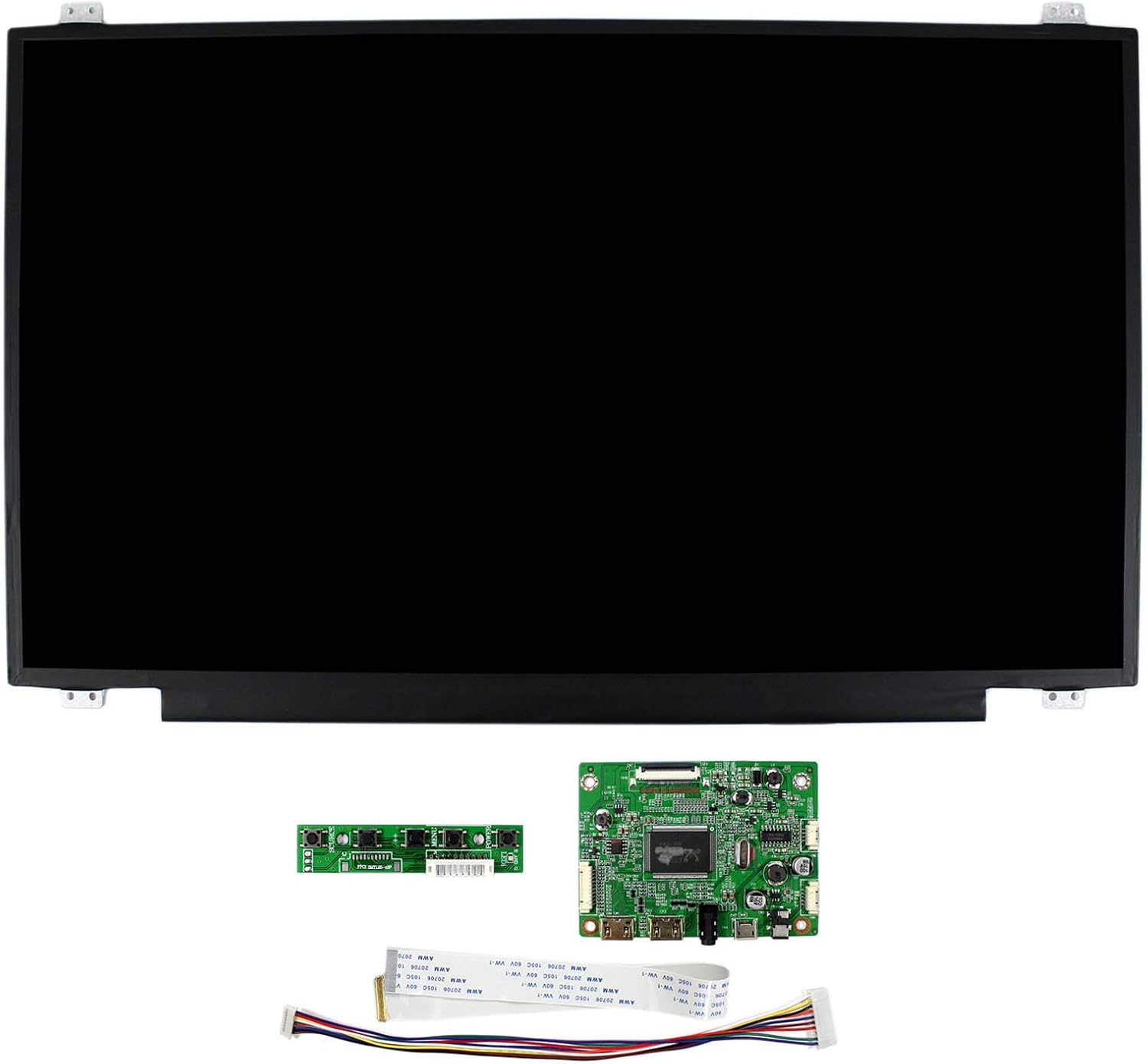VSDISPLAY 17.3 inch N173HCE-E31 1920X1080 IPS LCD Screen with Controller(LCD Board+ N173HCE-E31)