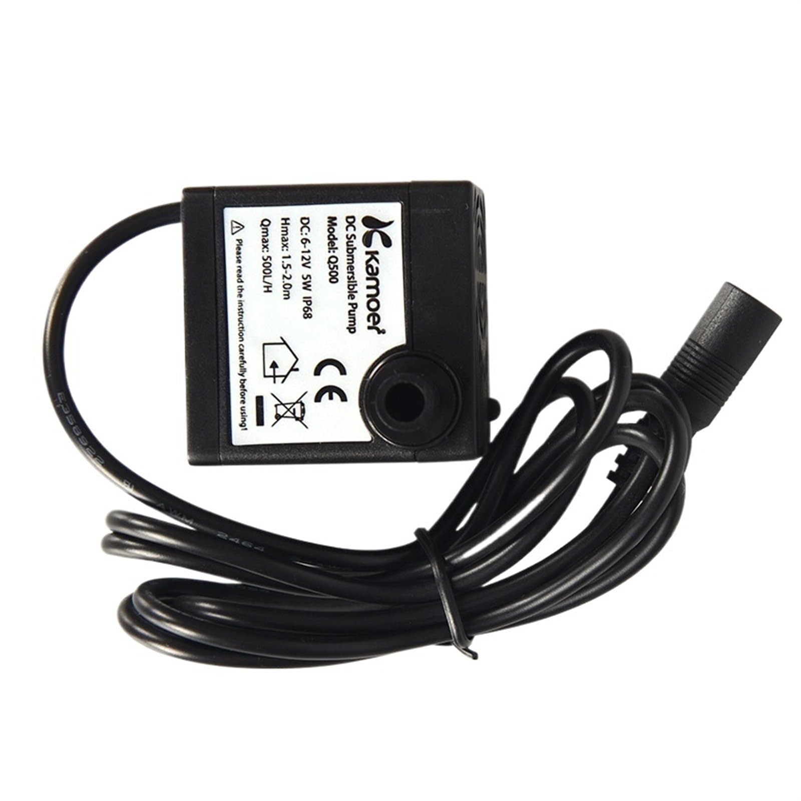 Bomba de agua Mini DIY filtro de acuario bomba de Motor sin escobillas de bajo ruido accesorios de acuario ciclo de agua sumergible for mascotas(Compatible)