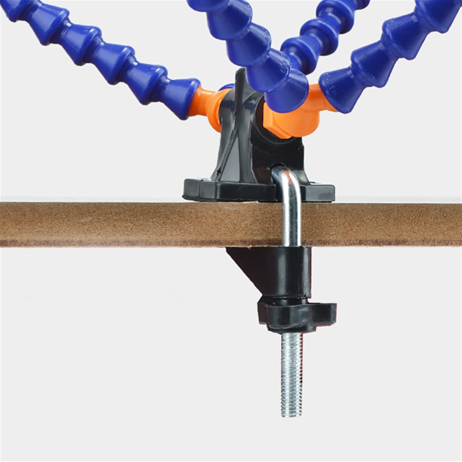 Uchwyt tokarski, Bench Vise Clamp Station Lutownica z 5 pc elastycznych ramion Lutowniczych uchwyt do spawania PCB Naprawa trzeciej ręki