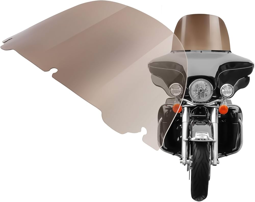 Amazon.com: Kiawnia 14'' Windshield Windscreen for Harley Ultra