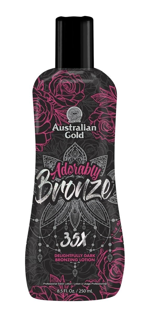 Australian Gold Adorably Bronze 35X Delightfully Dark DHA and Natural Bronzers 8.5oz