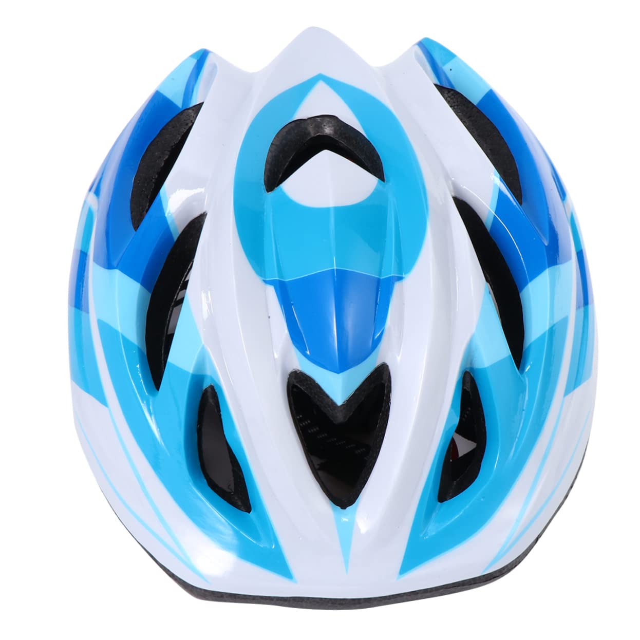 Kisangel 2pièces Casque De Ajustable pour Sports Extérieurs Casque De Roller Vélo Et Scooter Bleu