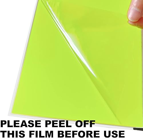 Miniatura 7 de LYML.E1 El Panel de retroiluminación 8.2 x 5.9 pulgadas, panel de luz electroluminiscente, luz de fondo cortable, lámina de papel neón para