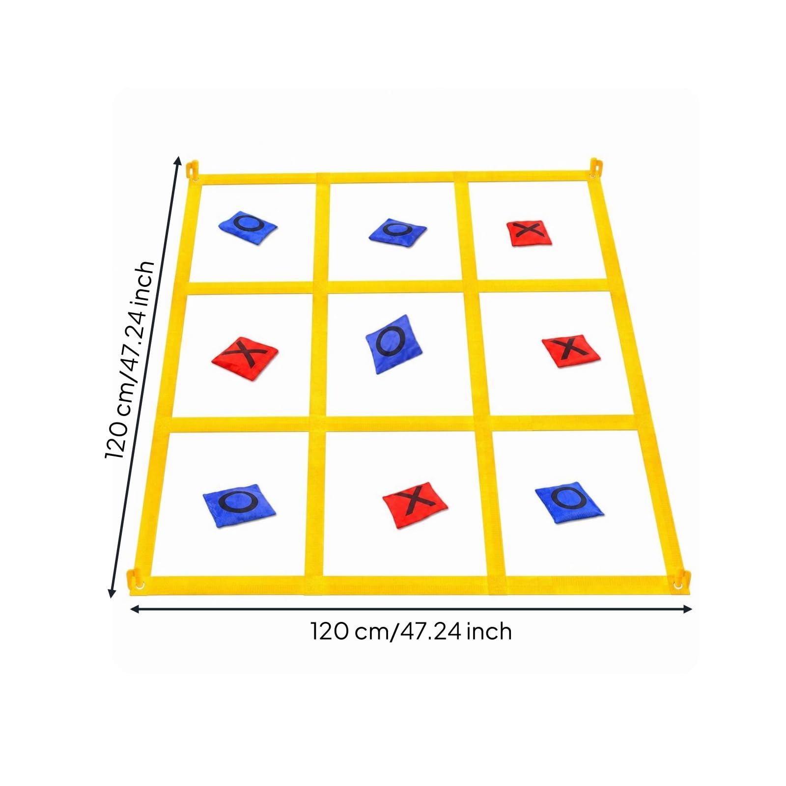 Baoblaze Gioco Del con Sacchetti | Leggero, Pieghevole, Gioco da Lancio con Sacchetti, per Spiaggia, Feste All'aperto, Famiglie, Bambini