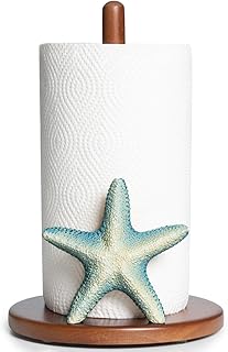 Starfish Paper Towel Holder - Decorative Paper Towel Holder Countertop R...