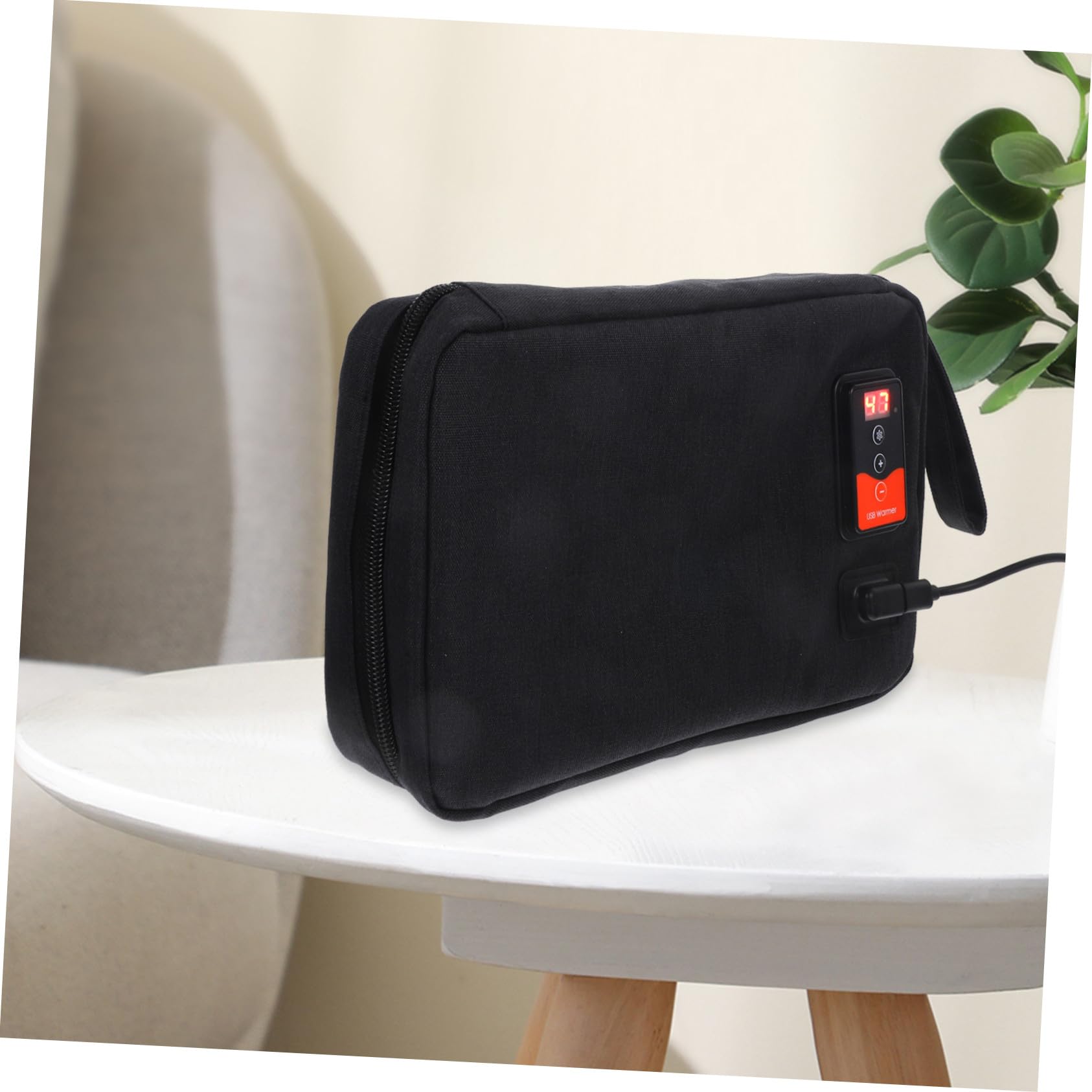 Calentador Negro Toallitas Portátil Húmedas USB de Ñiño
