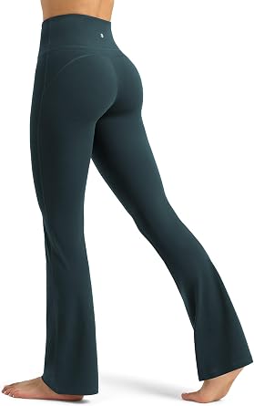 Willit Butterflux Yoga Pants Women Flare Workout Leggings for Women Tummy Control High Waisted Flare Yoga Legging 29" 31" 33"