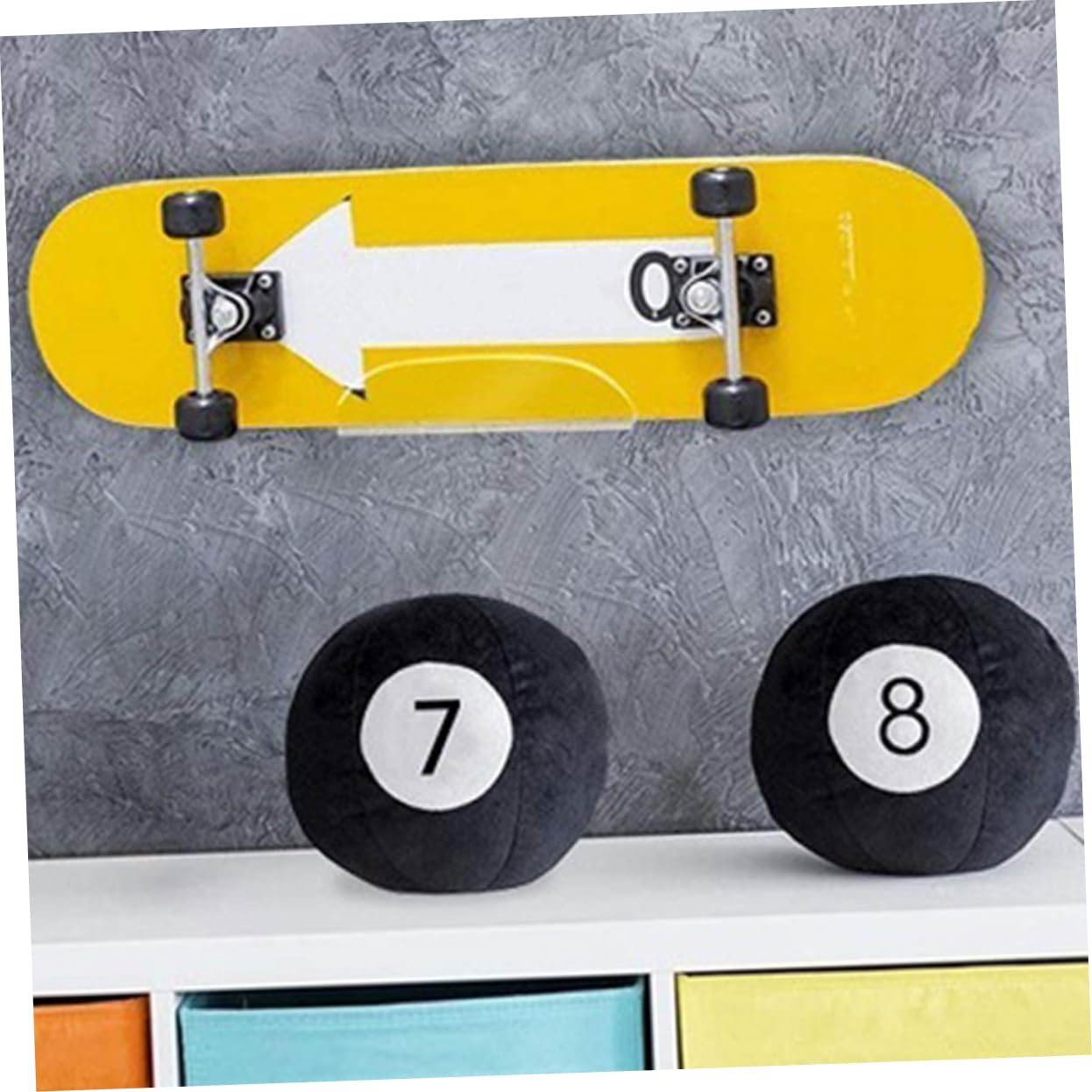 POPETPOP Support Mural Acrylique Transparent pour Skateboard et Planche à roulettes Rangement Mural Compact et Robuste avec Vis pour Installation Facile Adapté à Snowboard et Planche de