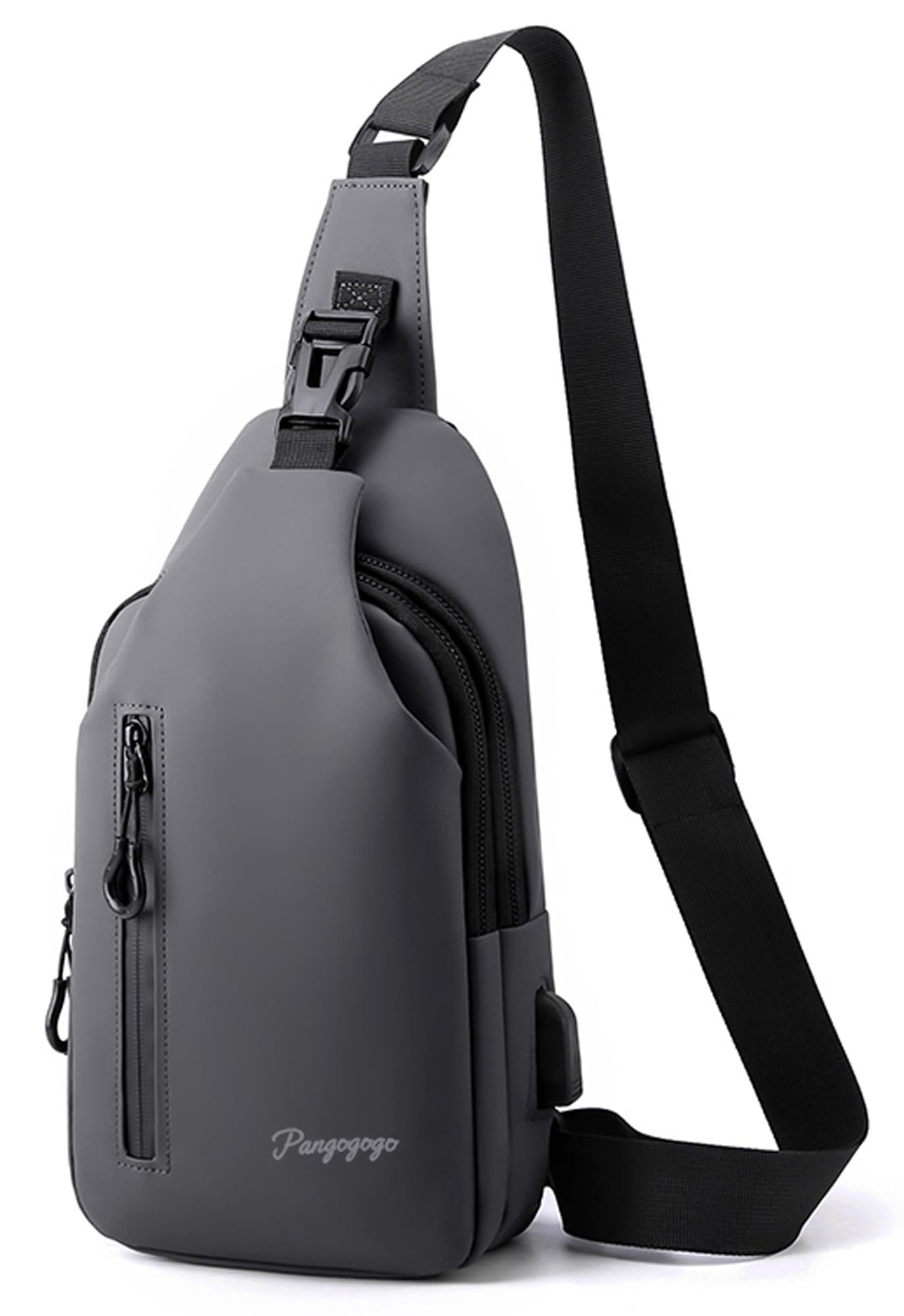 Torba na ramię męska, mała, lekka i wodoszczelna torba Sling Bag dla mężczyzn, torba na klatkę piersiową / torba crossbody na podróż, festiwal, na co dzień, na wędrówki i jazdę na rowerze