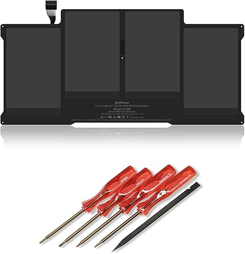 BatPower A1496 - Batería de repuesto para MacBook Air de 13 pulgadas A1466 EMC 2559 EMC 2632 EMC 2925 MacBook Air de 13 pulgadas A1466 EMC 2559 EMC