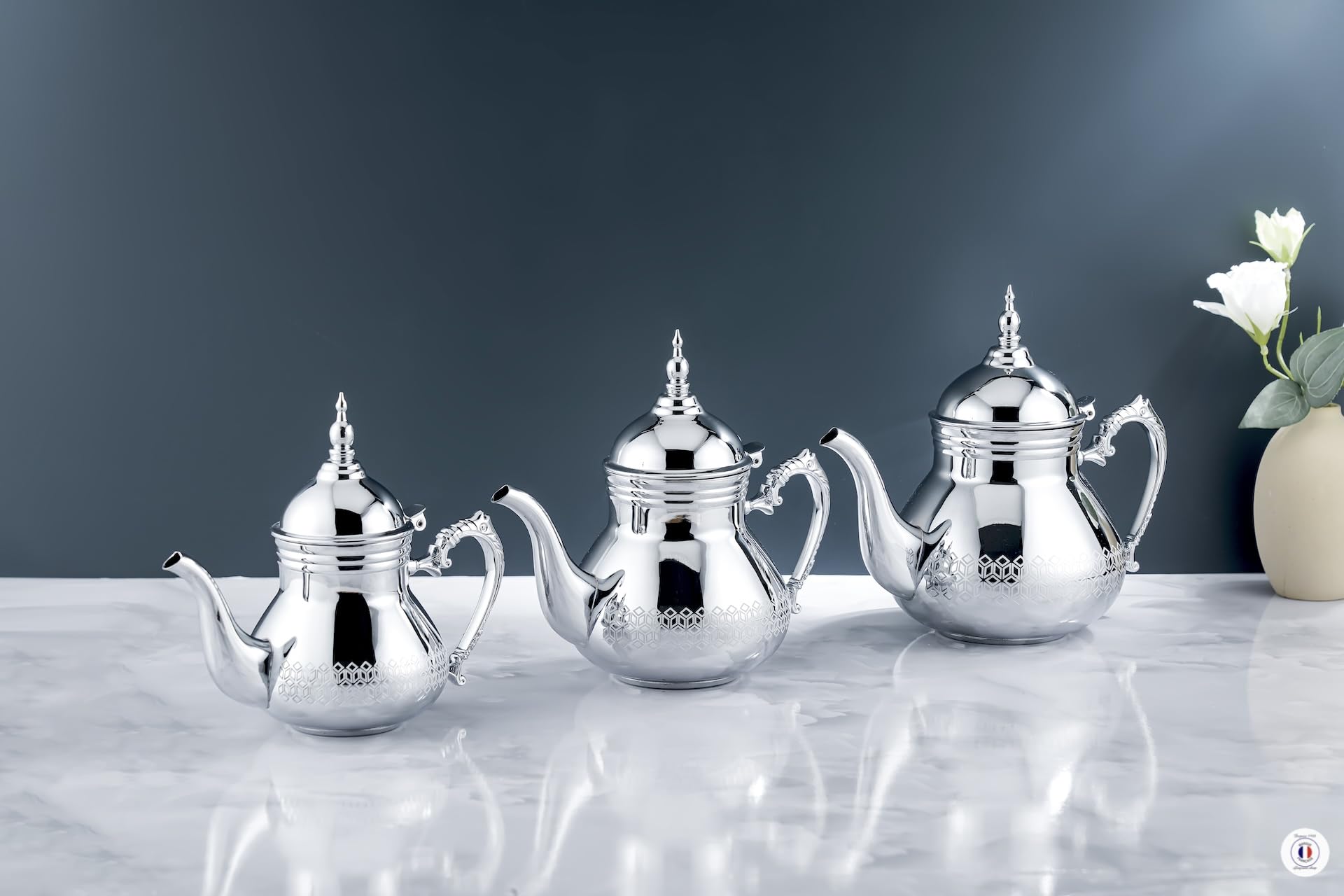 Teiera in acciaio inox di qualità premium (1,6 litri Mosaico)