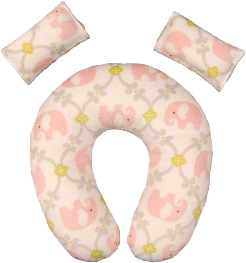 Travel Pillow with Matching Seat Belt Cover