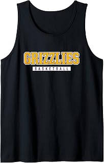 Grizzlies Basketball Fowler High School Tank Top
