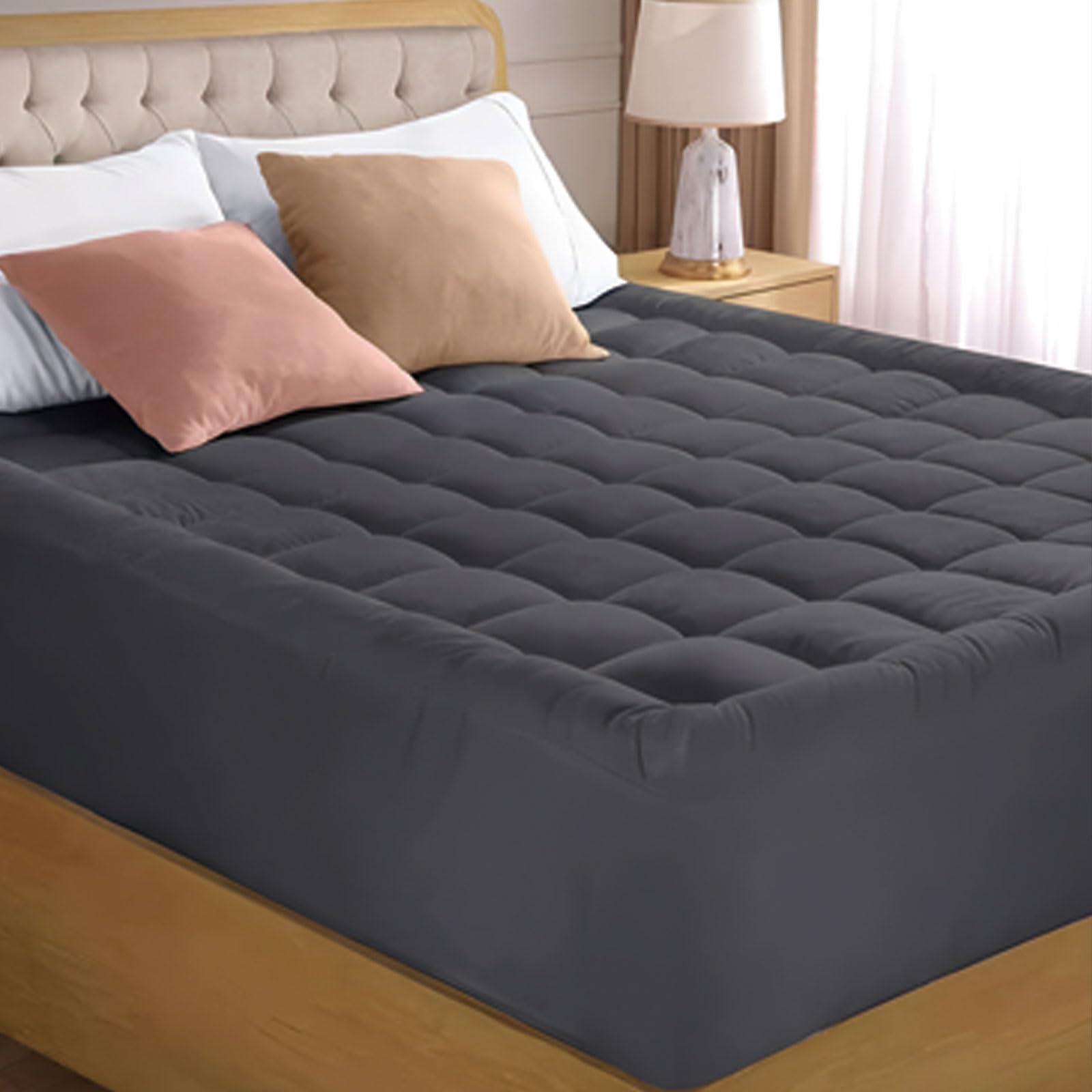 Surmatelas 1000 GSM rafraîchissant pour des nuits d'été fraîches et confortables en lit Queen
