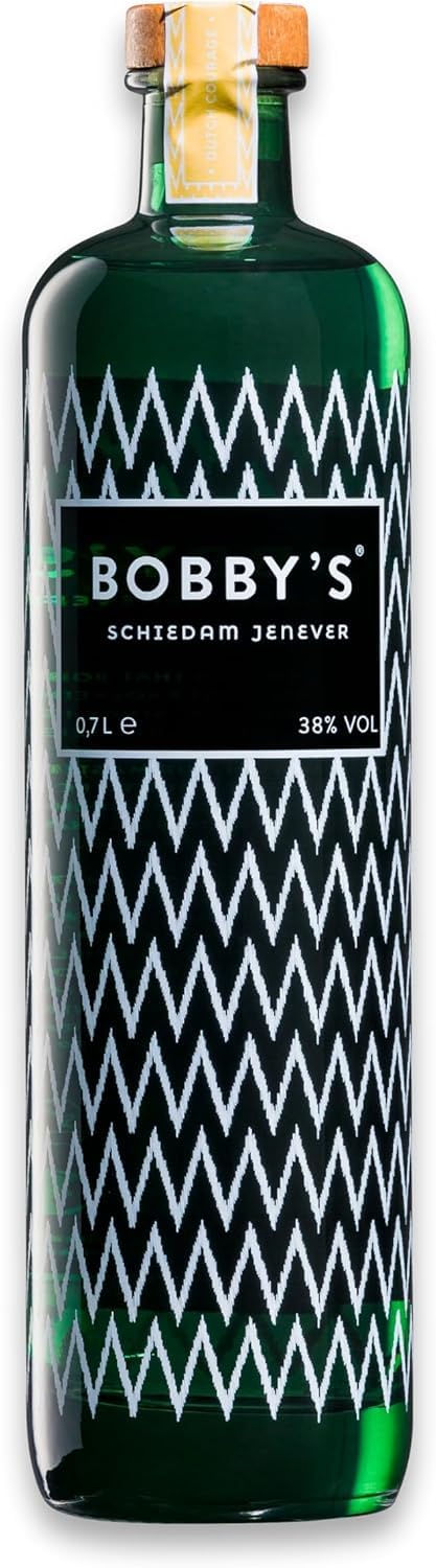 Bobby's Schiedam Jenever Gin 70cl - Exceptional Blend of Indonesian Botanicals and Traditional Malt Spirit - 38% ABV - Premium Bottle Makes a Great Gin Gift