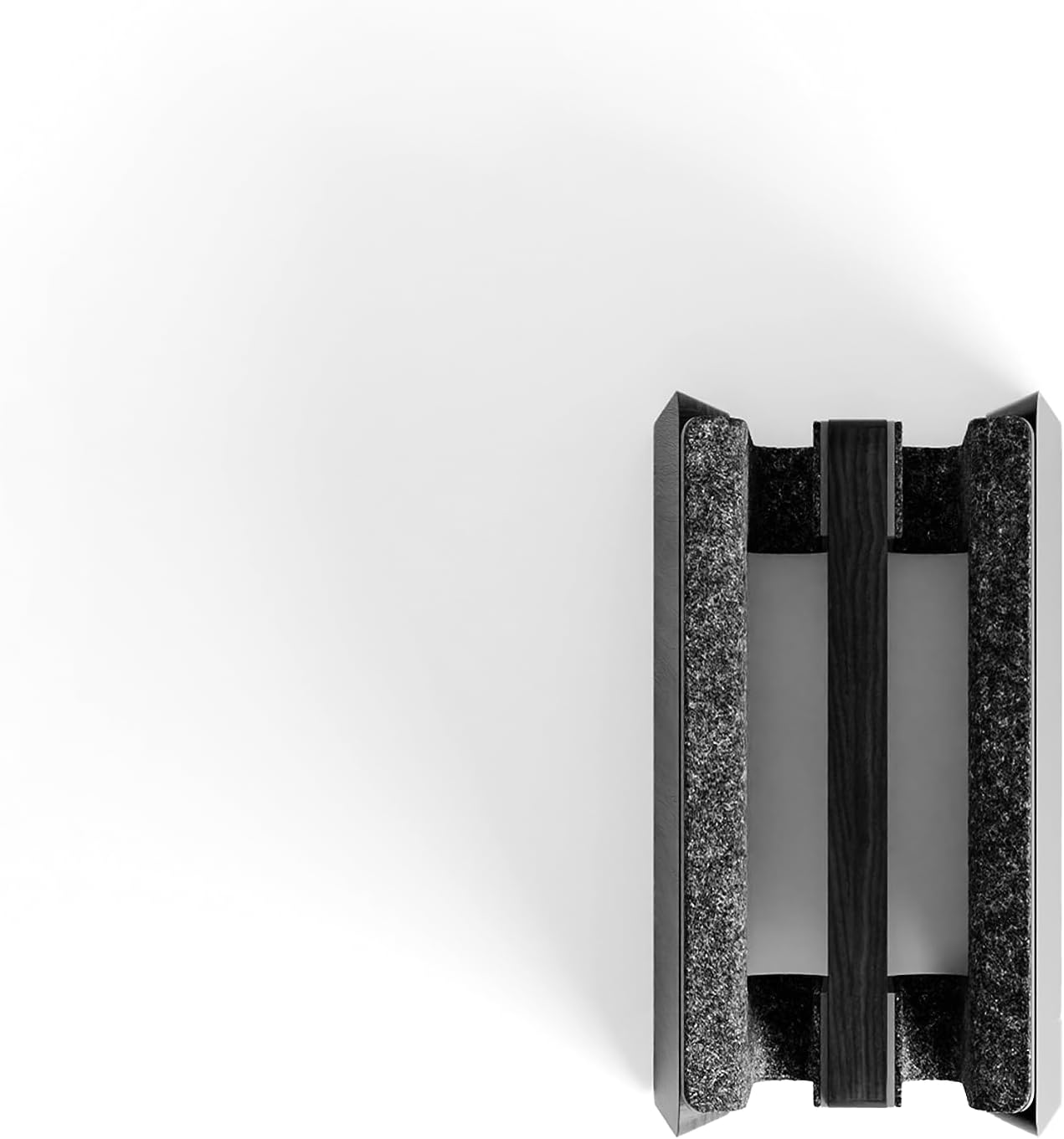 Raico Vertical Laptop Stand Wooden Adjustable Premium Dock Clamshell Stand for MacBook Holder - Black Wood | Dual Slot