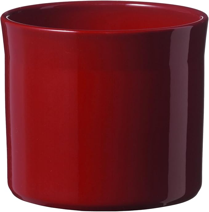 Soendgen Keramik Blumenübertopf, Miami, bordeaux, 15 x 15 x 13 cm, 0525