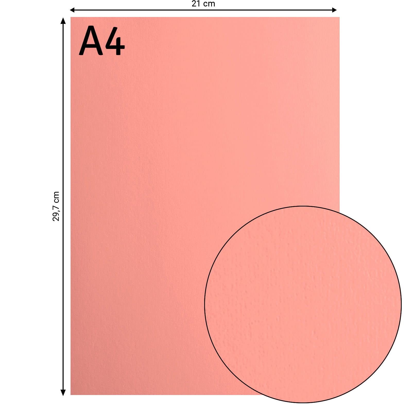 Cartoncini Florence Vaessen Creative 216 G/m² - 10 Fogli A4 Color Papavero - Per Biglietti E Scrapbooking - Foto 13