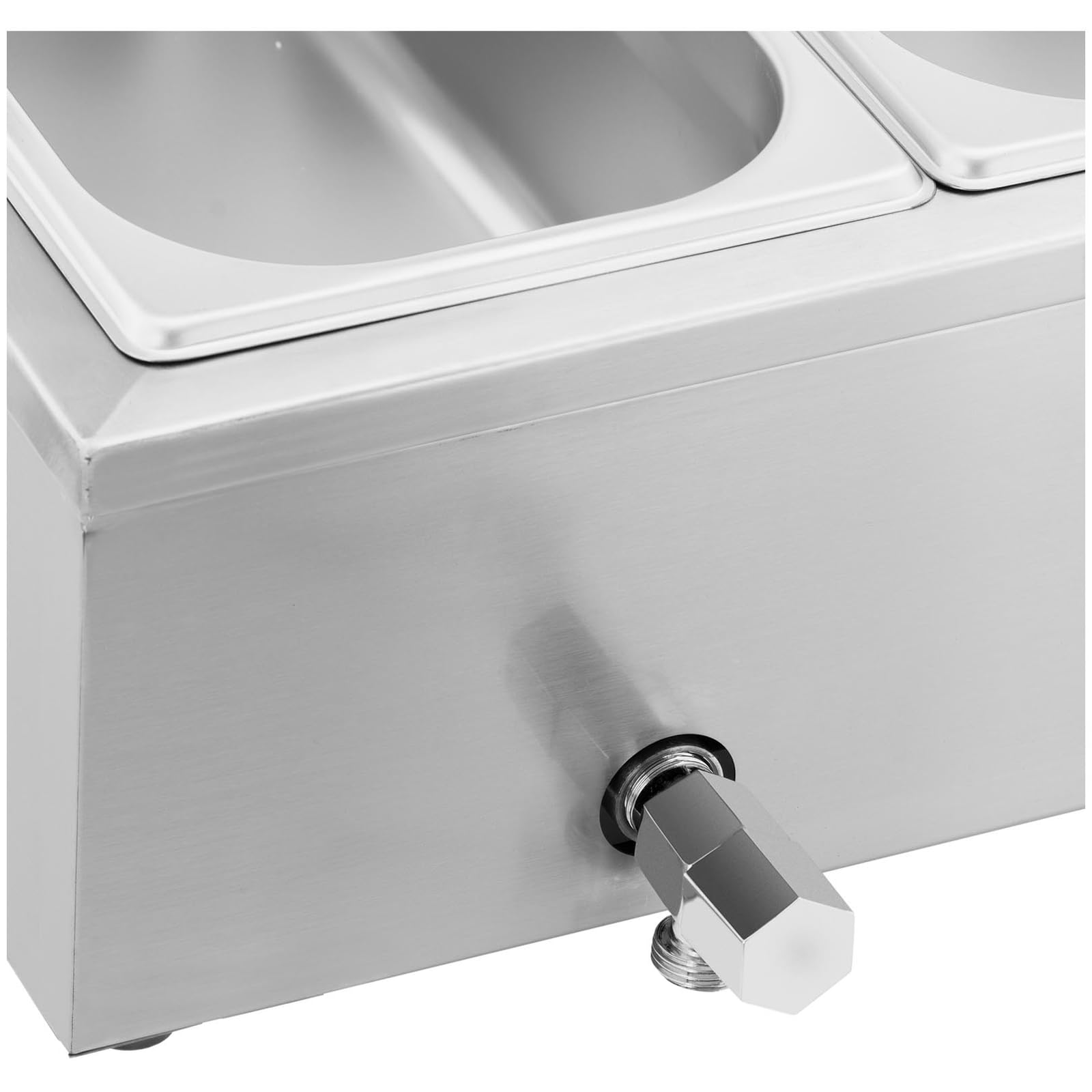 Royal Catering Bain Marie Professionnel 6 x 3.5 L 2100 W Électrique INOX Thermostaté