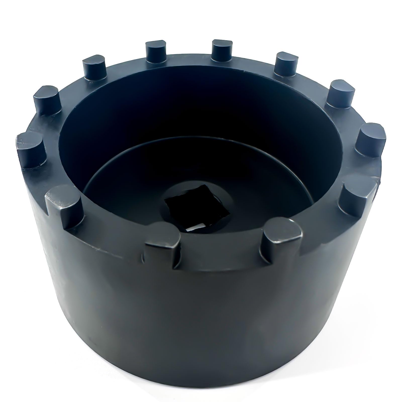 STILEALUS 12 Pin Axle Nut Socket Rear Axle Spindle Hub Bearing Retaining Nut Socket Removal Tool Fits for Do-dge Ram 3500 4500 5500 2019 2020 2021 2022