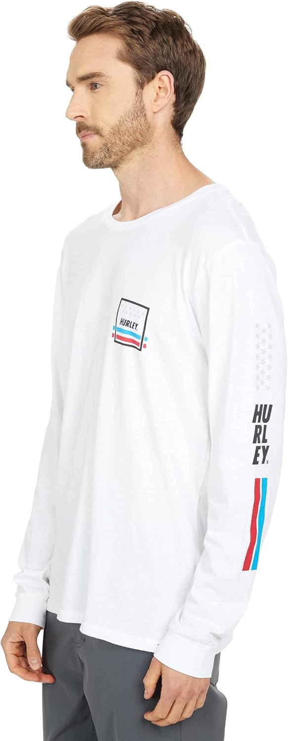 Hurley Independence LS T-Shirt - White