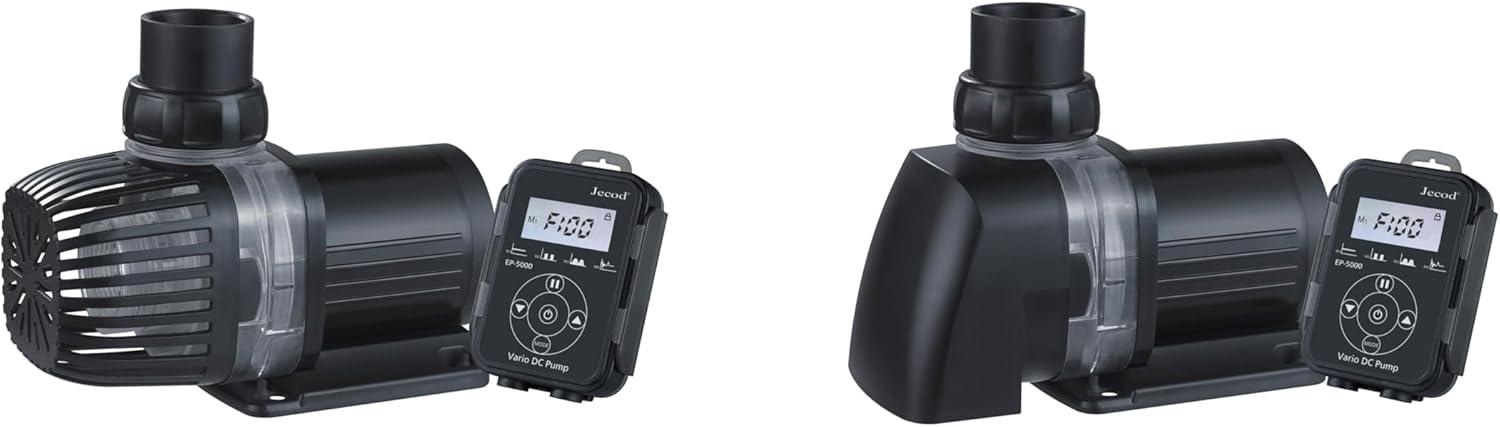 Jebao Jecob EP5000 pump with bottom intake screen and LCD controller