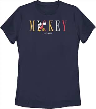 Amazon.com: Disney Women's Mickey & Friends Since 1928 T-Shirt