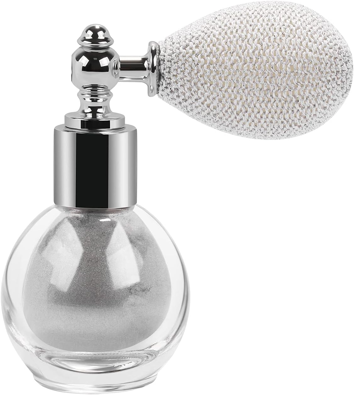 Harapu Aooba Glitter Powder Makeup Spray, Gloss Powder Spray for Face and Body, Attention Seeker (White Silver) : Beauty & Personal Care