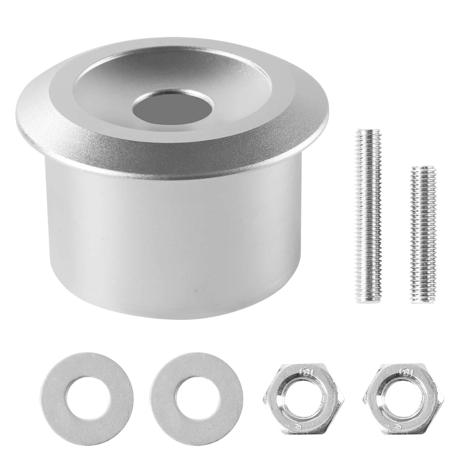 Super Powerful Rare Earth Magnet, 25000Gs Strong Magnet, Commercial Use Silver, Package Include Fixing Screw Set