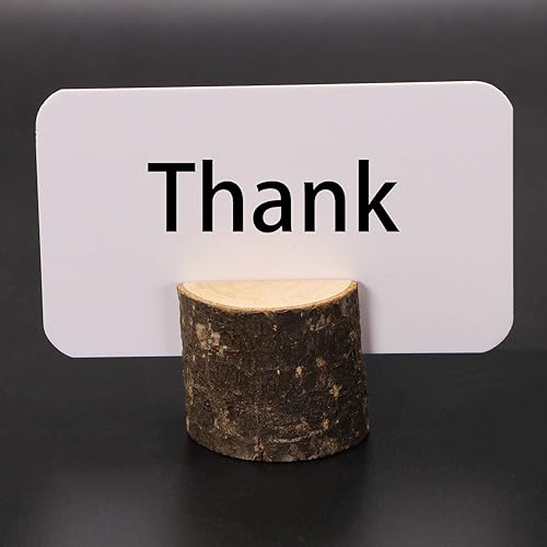 Miniatura 4 de Penta Angel 100 tarjetas de notas de regalo de papel en blanco para manualidades, pequeñas tarjetas de mensajes de negocios (blanco)