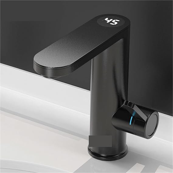EDEDE Instant Water Heater, Electric Water Heater Hot Water Faucet 2 In 1 Basin Tap Tankless Geyser Instant Water Heater Faucet For Home