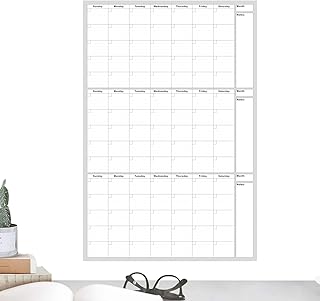 Riesiger Planungskalender – 122 X 81 Cm Wandorganizer, Mehrzweck-Rechnungsverwaltungstafel, Wiederverwendbarer Lebensplaner, Anti-Ghosting-Oberfläche, Kommandozentrale Für Zuhause, Produktivitätstool