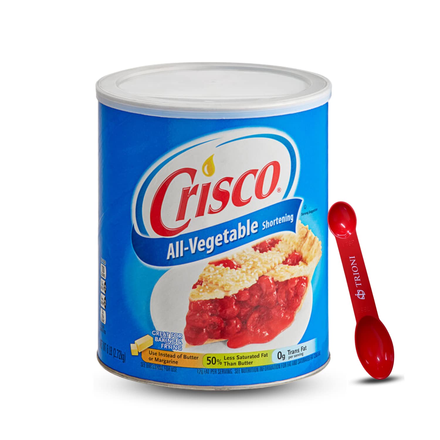 Vegetable Shortening Value Pack, One (1) 96 oz Resealable