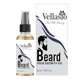 Vellasio Beard and Hair Growth Oil for Faster Beard Growth and Thicker Looking Beard | Beard Oil for Patchy and Uneven Beard Growth Oil for Men
