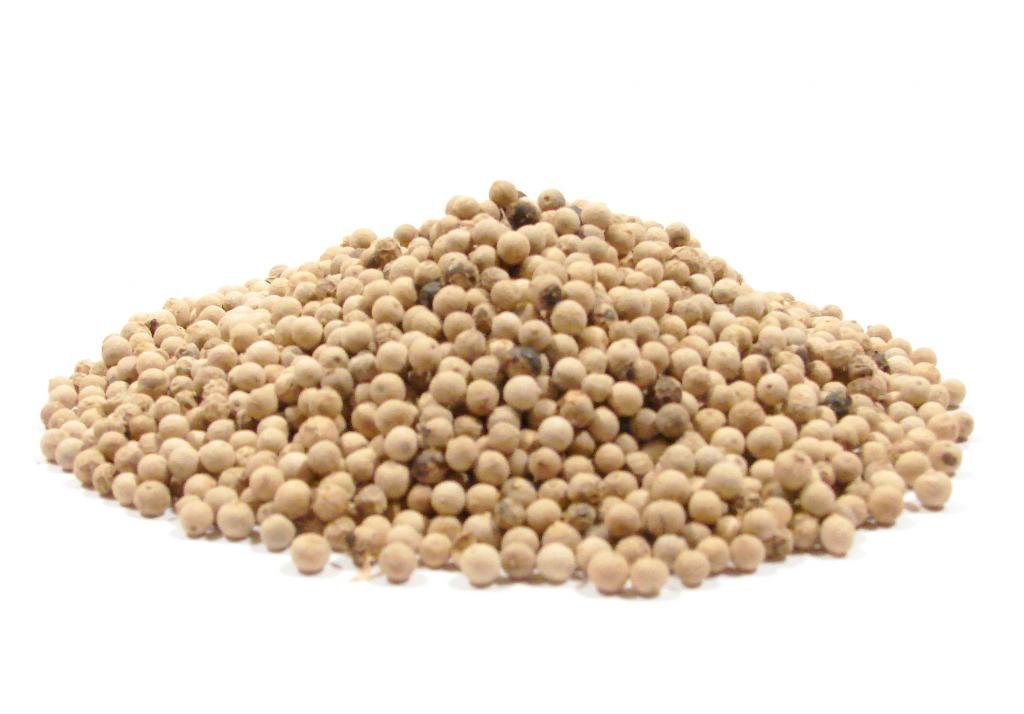 White Peppercorn, Whole-4oz-Hotter Than Black Peppercorn